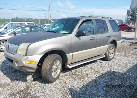 2004 Mercury Mountaineer из США, поврежденный, VIN 4M2ZU86K84ZJ29277